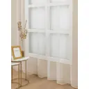Тюль на шторной ленте Amore Mio Сетка Classic 300x270 см цвет молочный