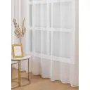 Тюль на шторной ленте Amore Mio Фентези 300x290 см цвет белый
