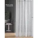 Тюль на шторной ленте At Home Рунаи-52 300x270 см цвет белый