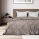 Комплект постельного белья Wenge Amalia 896856 1.5-спальный перкаль коричневый