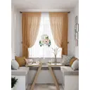 Тюль на шторной ленте At Home Шонкирс 300x150 см цвет зеленый