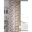 Тюль на шторной ленте At Home Перлиренс 150x260 см цвет серый, черный