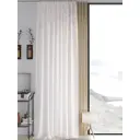 Тюль на шторной ленте At Home Лиркимер 150x260 см цвет белый