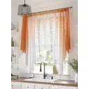 Тюль на шторной ленте At Home Менклонс 200x145 см цвет белый