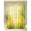 Тюль на шторной ленте At Home Вантюр 150x260 см цвет зеленый