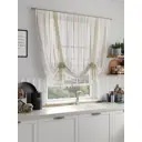 Тюль на шторной ленте At Home Канпринс 150x150 см цвет белый