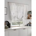 Тюль на шторной ленте At Home Гелинврис 150x150 см цвет белый