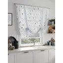 Тюль на шторной ленте At Home Афронс 150x150 см цвет белый