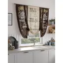 Тюль на шторной ленте At Home Фимарвир 150x150 см цвет бежевый