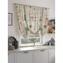 Тюль на шторной ленте At Home Кенфиос 150x150 см цвет бежевый