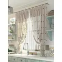 Тюль на шторной ленте At Home Капинс 300x150 см цвет бежевый