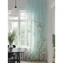 Тюль на шторной ленте At Home Энкоринс 150x280 см цвет голубой