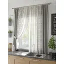 Тюль для кухни на шторной ленте At Home Юинг 150x180 см цвет серый