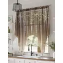 Тюль на шторной ленте At Home Нелонвис 200x145 см цвет коричневый