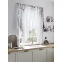 Тюль на шторной ленте At Home Лерионвис 200x145 см цвет серый