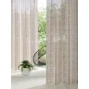 Тюль на шторной ленте At Home Линдорс 150x280 см цвет бежевый