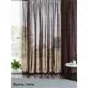 Тюль на шторной ленте At Home Дивлет 500x250 см цвет венге