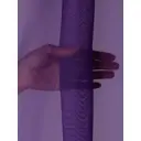 Тюль на шторной ленте At Home Лаури 300x230 см цвет бежево-фиолетовый