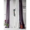 Тюль на шторной ленте At Home Венес 600x340 см цвет фиолетовый