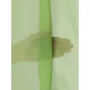 Тюль на шторной ленте At Home Лаури 300x290 см цвет бело-зеленый