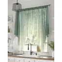 Тюль на шторной ленте At Home Аменрис 200x145 см цвет зеленый