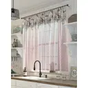Тюль для кухни на шторной ленте At Home Каруна 300x150 см цвет белый