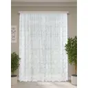 Тюль на шторной ленте ТД Текстиль Герти 300x250 см цвет серый