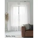 Тюль на шторной ленте At Home Ронод 200x280 см цвет белый