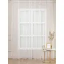 Тюль на шторной ленте Amore Mio Rain 600x270 см цвет шампань