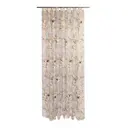Тюль на шторной ленте I-Linen Органза Цветы 300x260 см цвет бежевый