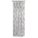 Тюль на шторной ленте I-Linen Сакура 300x260 см цвет гранатовый