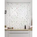 Тюль для кухни на шторной ленте At Home Фанбрис 150x180 см цвет белый