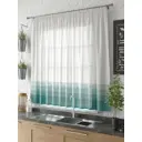 Тюль на шторной ленте для кухни Helga Абриони HL-533472 300x150 см цвет белый