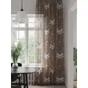 Тюль на шторной ленте At Home Колтерс 150x280 см цвет коричневый