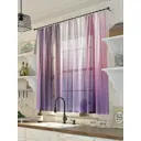 Тюль для кухни на шторной ленте At Home Сирио 300x150 см цвет розовый