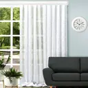 Тюль на шторной ленте для кухни Altali Ришелье 300x270 см цвет белый