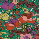 Обои флизелиновые Architects Paper Floral Impression бирюзовые 0.53 м 37756-1