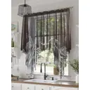 Тюль на шторной ленте Helga Кенилос 200x145 см цвет белый