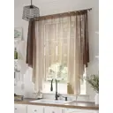 Тюль на шторной ленте Helga Денивирс 200x145 см цвет бежевый