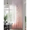 Тюль на шторной ленте Helga Минвикас 150x280 см цвет розовый