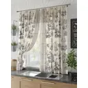 Тюль на шторной ленте для кухни Helga Фредди 150x180 см цвет бежевый