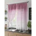 Тюль на шторной ленте для кухни Helga Арадин 150x180 см цвет белый