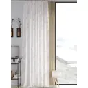Тюль на шторной ленте Helga Бименсис 150x260 см цвет белый