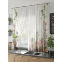 Тюль на шторной ленте для кухни Helga Амор 150x180 см цвет белый