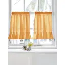 Тюль на шторной ленте Helga Руона 100x60 см цвет светло-коричневый