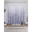 Тюль на шторной ленте для кухни Helga Рилферис 150x180 см цвет белый