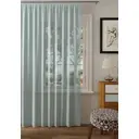 Тюль на шторной ленте Снежок 300x250 см цвет голубой