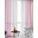 Тюль на шторной ленте Helga Тонгри 300x290 см цвет розовый