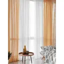 Тюль на шторной ленте Helga Тонгри 300x280 см цвет светло-коричневый