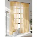 Тюль на шторной ленте Helga Малоур 200x250 см золотой